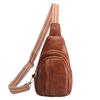 2025 Women's Chest Bag Cross-Border Retro Casual Crossbody Bag Large Capacity Small Backpack Versatile Shoulder Bag Chest Bag