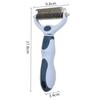 Dog Combs Double-sided Dog Brush Pet Grooming Dogs Brush Pet Hair Remover Open Knotted Combs for Cats Hair Cleaning Pet Supplies