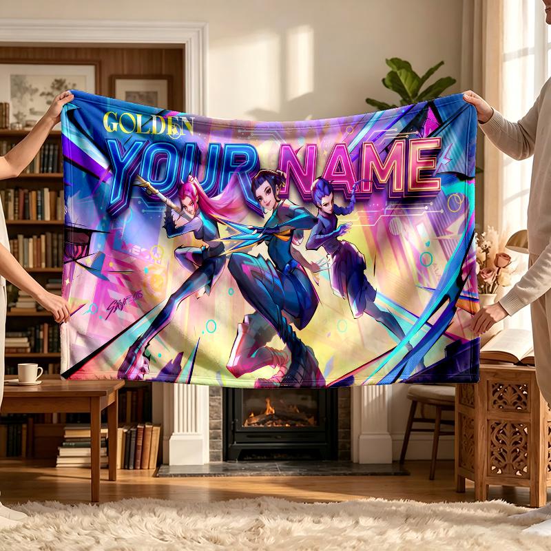Kpop Dívčí Skupina (18) Personalizovaná deka se jménem Měkký útulný dárek na pohovku postel gauč Dekorace do domácnosti