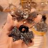 2PCS Rhinestones Bowknot Hair Clip for Women Girl Special Event and Casual Wear Enhancing Outfit Hair Styling Hair Claw