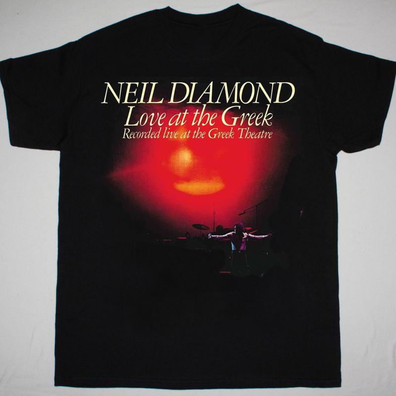 

Neil Diamond - Love At The Greek shirt Tee Unisex Men Full Size S to 5XL LI126 Unisex T-Shirt XXXXL