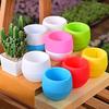 15pcs Mini Succulent Pot, 2.76inch Plastic Seed Starter Pots Small Cute Succulent Planter With Drainage For Indoor & Outdoor ZSY