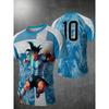 2026 Summer Dragon Ball Retro Fitness T-shirt Men's Oversized