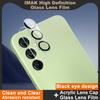 For Samsung Galaxy A14 4G 5G Glass IMAK High Definition Integrated Glass Lens Film Black Eye Design