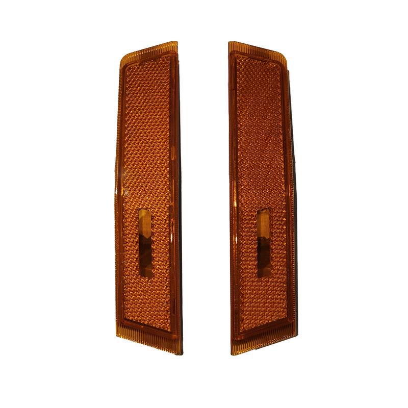 Direct Replacement Lights Front Bumper Side Marker Lights Automotive Lighting 7A1Z-15A201-B Front, Left, Right Pair Of Lights