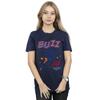 Disney Womens/Ladies Toy Story 4 Buzz To The Rescue Cotton Boyfriend T-Shirt