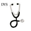Creative Stethoscope Shape Brooch Pin Unisex Jewelry Gift for Nurse Doctor