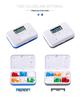 Compact 6-Compartment Smart Pill Timer