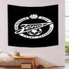 Football Club Emblem Printed Tapestry, Fabric Tapestry Wall Hanging Decoration for Bedroom, Living Room, Dorm Room Home Party Fan Gifts