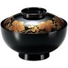 Fukui Craft Soup Bowl Black X ABS (Black) 12.1 H8.6cm Heat-resistant 5-230-7
