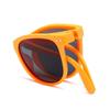 Korean Children Round Foldable Sunglasses Cute Boys Girls Colorful Shades Without Case Fashion Sun Glasses