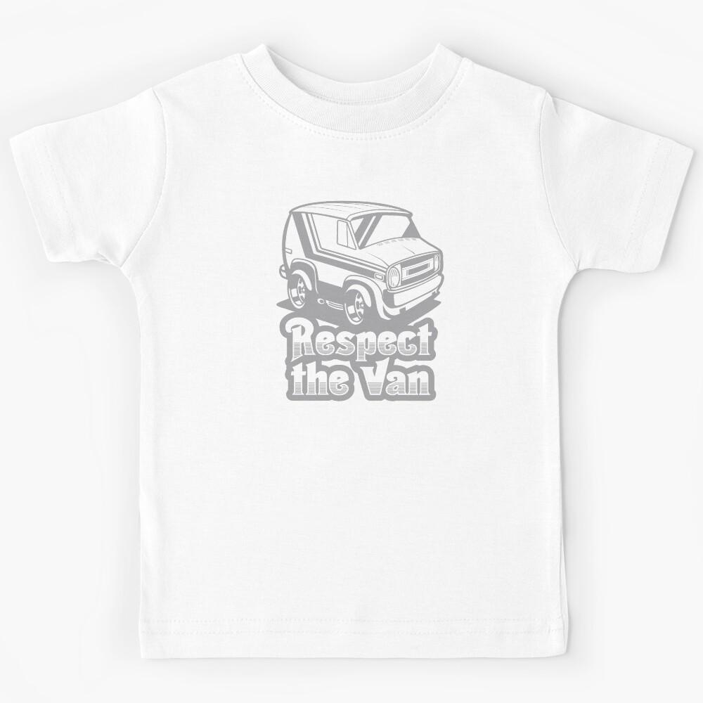 Respect The Van (Ghost) - Gold Kids T-Shirt 170