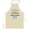Tablier de cuisine - Un Pompier Formidable - Coton résistant - Impression France DTG - Liens ajustables