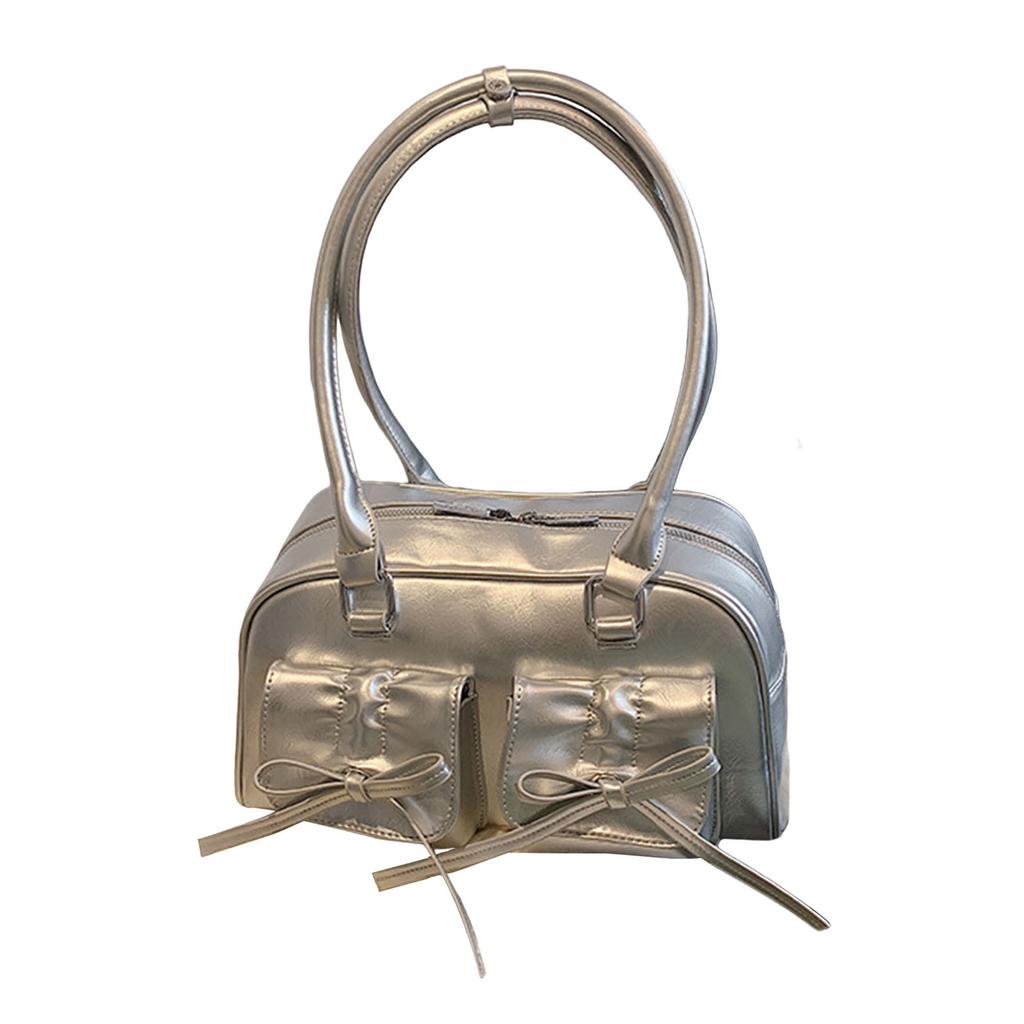 Ladies Elegant PU Shoulder Bag Fine Workmanship and Temperamental Handbag Exquisite Gift for Ladies Birthday