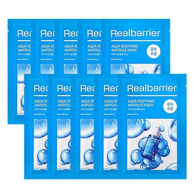 _Aqua Soothing Ampoule Mask 10 Sheets