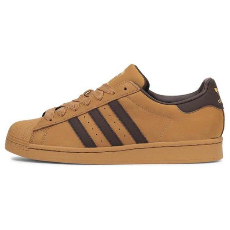 Adidas Originals Superstar Comfortable Low-Top Sneakers Unisex Sneakers Brown ID0993 40