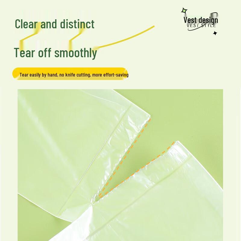 Fangcaodi Vest-Style Fresh-Keeping Bags