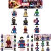 D818-898 Superhero Building Blocks High-quality Abs Plastic Diy Assembly Toy 9 Color Options 5cm Height