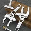 Adjustable Sink Wrench Multifunction Repair Tools Wide Bathroom Opening Faucet Spanner Large Installation Wrench Plumbing A V8w3