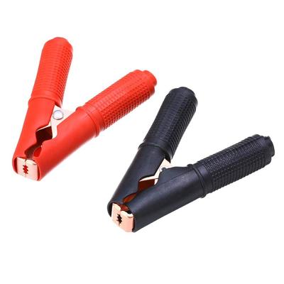 Car Alligator Clip Alligator Booster Clip for Car Black + Red Thickness 0.02