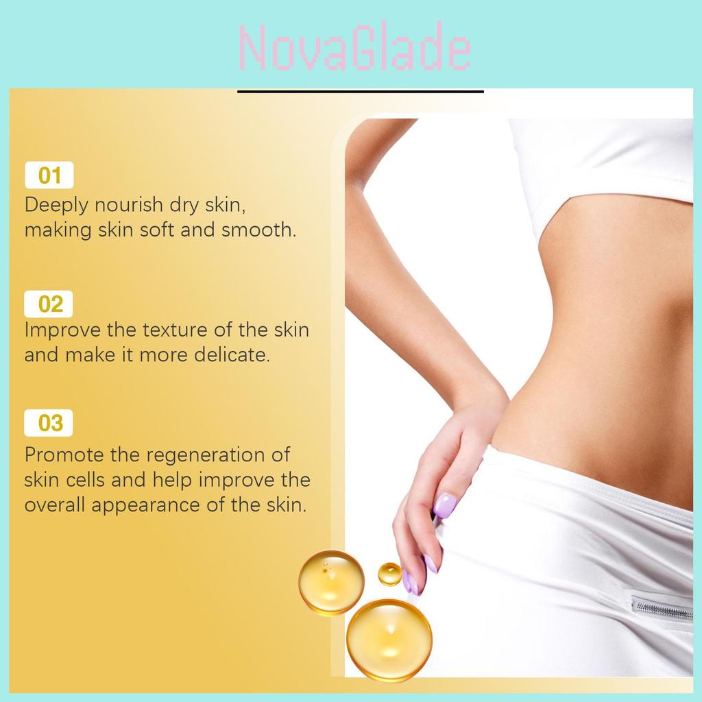 Eelhoe Vitamin E Body Oil Luxurious Moisturizing Skin Treatment For All Body Types