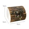 Creative Ring Box Wooden Handmade Crafts Rustic Jewelry Storage Holder Personalized Ring Bearer Box Wedding Gifts