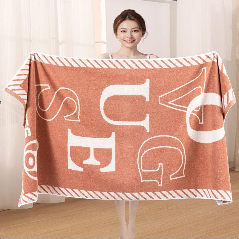Dandelion pattern bath towel adult cotton soft absorbent men and women special bath wrap large towel household items