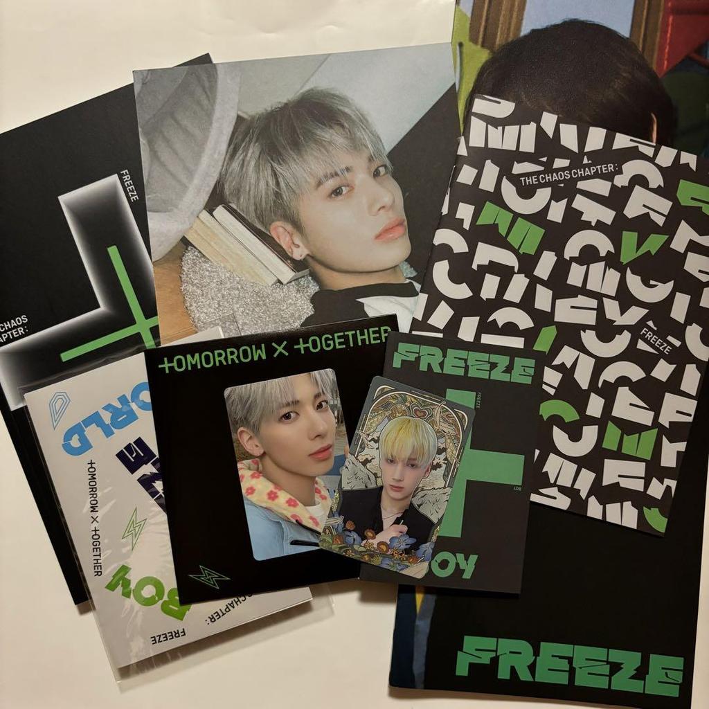 [USED] Tomorrow X Together Album FREEZE 3 Versions