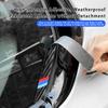AAAPA1 2PCS Real Carbon Fiber Car Rear Window Protective Strip Cover Sticker Auto Accessories For BMW 3 Series G20 2020-2026