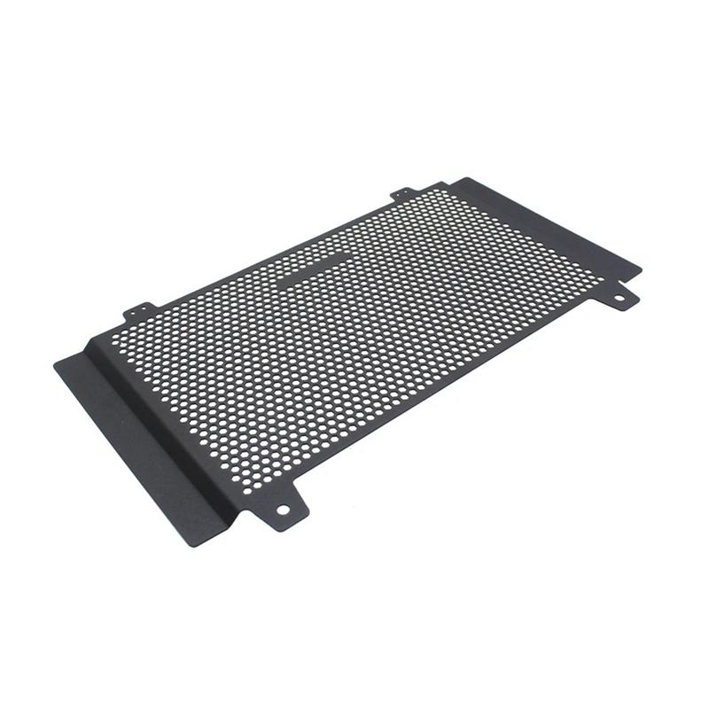 Authentic 1 Piece Motorcycle Radiator Grille Guard Grill Cover Protector Black Metal For Suzuki V-STROM 800DE Vstrom 800 De