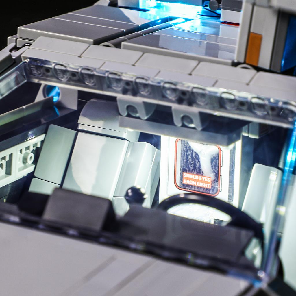 DIY LED Lighting Kit For LEGO Icons 10300 Back To the Future Time Machine Building Block Toy Decoration Adjustable Lighting Accessories