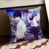 Anime Zankyou no TTerror Cushion Cover Reversible Soft Durable Pillow Cover Home  Car MultiScene Use for Daily Comfort