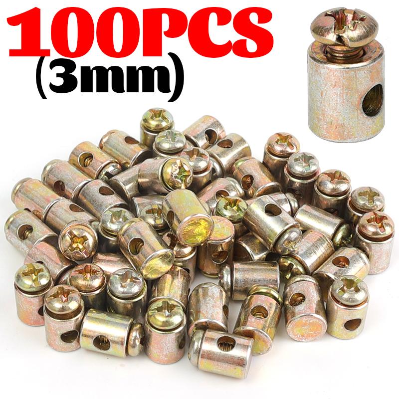 Universal Motorcycle Clutch Brake Throttle Cable Nipple Screw Clamp Wire Stop Bolt For Scooter Dirt Bike ATV Steel Repair Kit