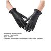 1 Paar Damen Handschuhe Kunstleder Touchscreen Vollhand Warme Winterhandschuhe Verdicktes Weiches Futter Reise Ski Handschuhe