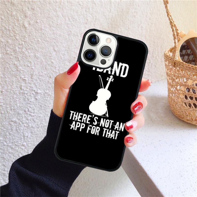 Cool Music Violin C Phone Case for iPhone 17 Air 16 PRO MAX 15 14 PLUS 12 11 13 Back Cover Fundas Shell Coque