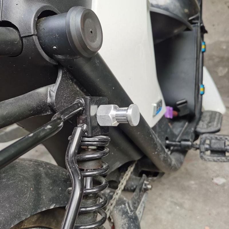 Stoßdämpfende Schraube Motorrad Reparaturwerkzeuge 2 Stück Aufhängungsspule für Monkey125 Roller Metallschraube