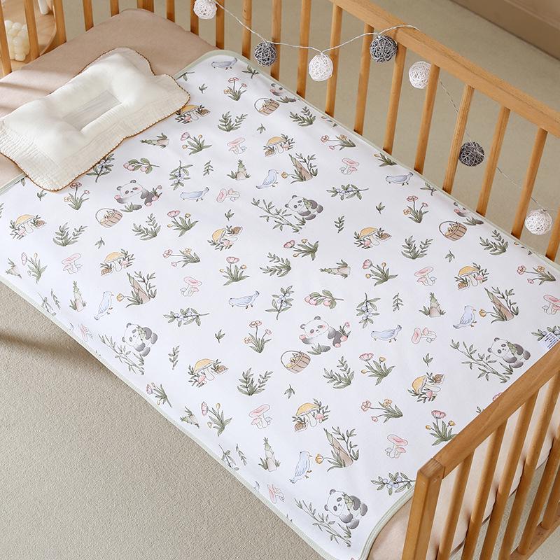 

Многоразовая хлопковая пеленка для новорожденных: Дышащий, Непромокаемый Наматрасник 50x70 cm