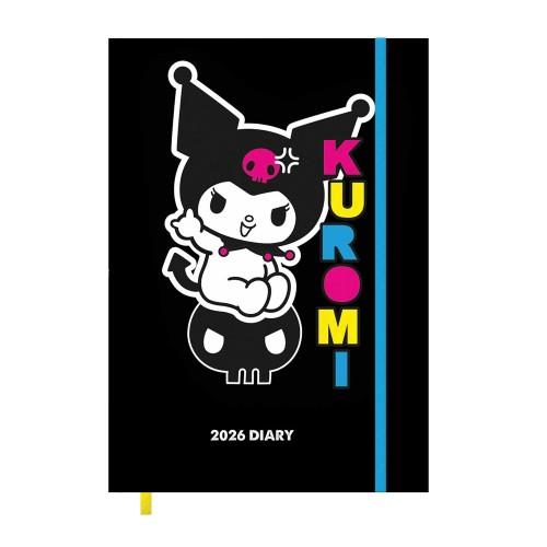 Diário A5 Kuromi Punky 2026