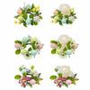 DIY Easter Eggs Cane Plastic Spring Easter Wreath Spring Floral Garland  Party Decor
