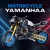 New 1/8 Scale Super Duck/YMH Motorbike Toy Model Building Blocks Sets Racing Moto Bricks Toys Kid Boys Children Birthday Gift Adult Technical 529Pcs