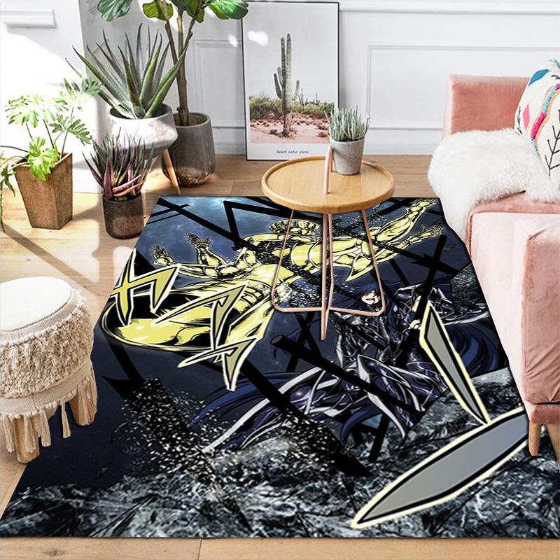 Gold Saints Rug Floor Mat for Living Room or Bedroom Soft and Comfortable Carpet a Gift for Birthday and Holiday.MFF0918564