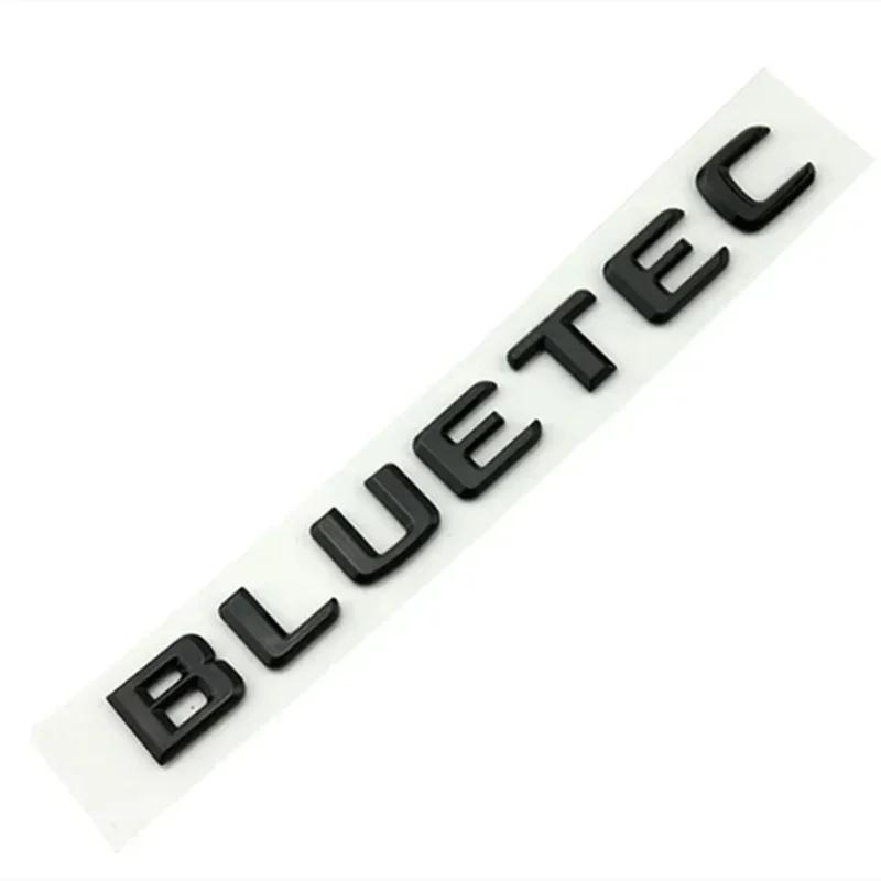 CFA1 2025 Hot Car Body Side Badge Tail Trunk Emblem Sticker for Mercedes Benz BLUETEC Logo W213 W212 W204 W205 W176 W164 CLK G63 GLA