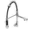 G1 2 Sink Faucet with Pull Down Sprayer Copper Brushed Single Handle Kitchen Water Tap