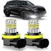 Fit For Toyota 4Runner 2003-2009 Fog Light Bulbs Or DRL, 13000LM Super Bright 360° Illumination 9005/9145/H10 Fog Lights, 6000K Cool White Upgraded
