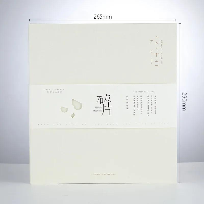Photo Albums Paper Stickers Photo Storage Album Photocards Collect Page Self Adhesive Memory Children Growth Fotos Scrapbooking