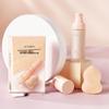 Oqianya Long-Lasting Waterproof Foundation Set with Concealer and Beauty Sponge