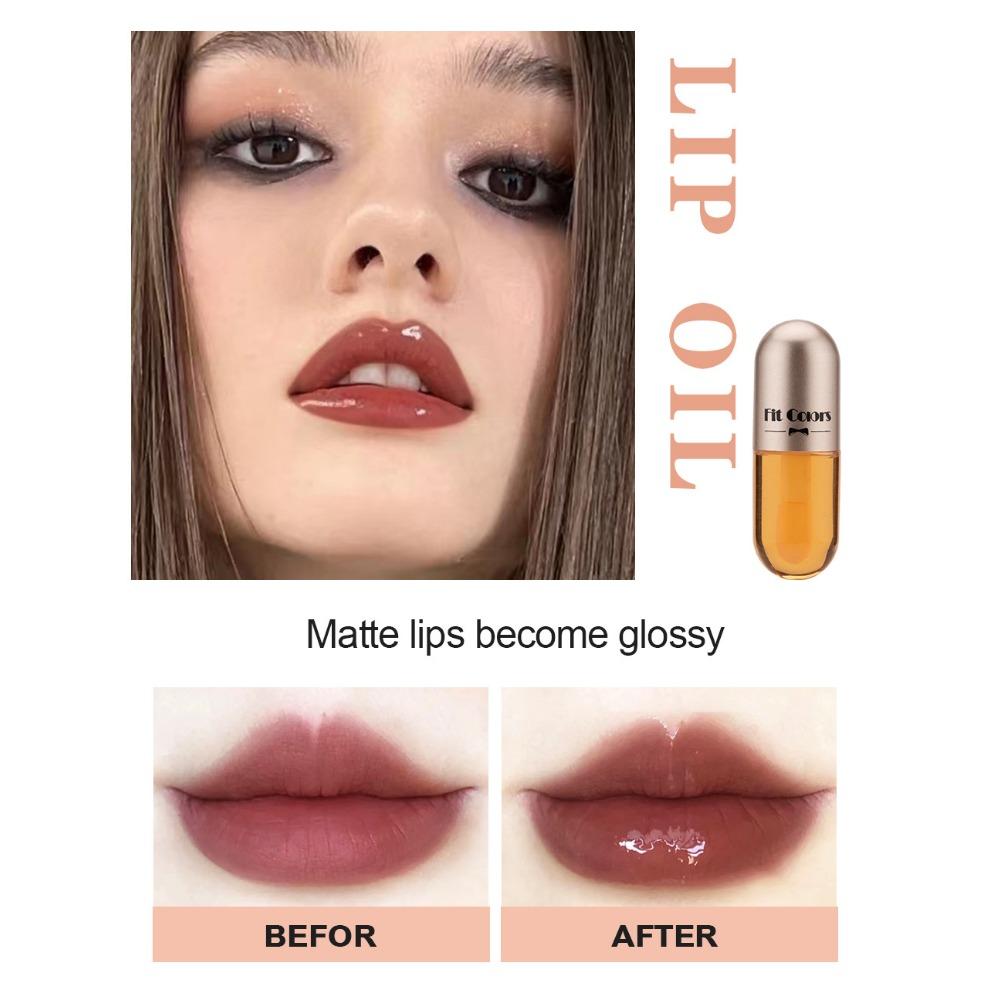 Fit Colors Lip Liquid Capsule Two Installed Moisturizing Lip Oil Lip Gloss Liquid Liquid Suite Box