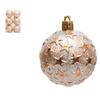 6pcs 6cm Star Christmas Balls Set Colorful Xmas Tree Pendants  Home New Year Gift