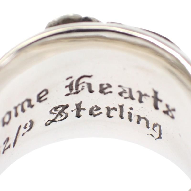 CHROME HEARTS  2356-304-0001-9107 #15(JP Size) ring Silver925 mens