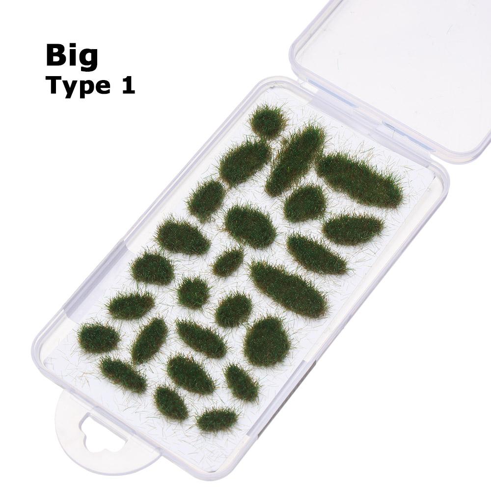 Modeling Materials Artificial Flower Cluster Sand Table Layout Simulation Wargame Scenery Irregular Grass Tufts